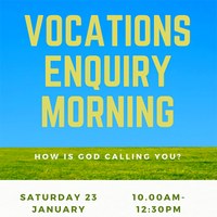 Vocations Enquiry Morning