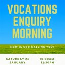 Vocations Enquiry Morning