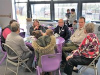 Followers open "wonderful" Community Café in school