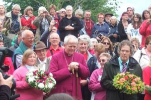Bishop Nicholas at the wreathlaying ceremony