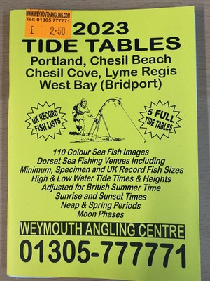 2023 Tide tables