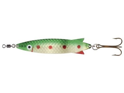 Abu Garcia Toby Green/Red Spot