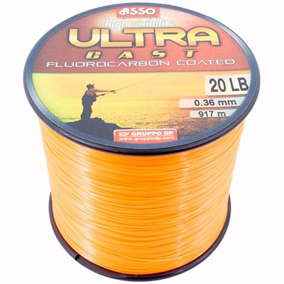 Asso Ultra Cast Orange Fluorocarbon 