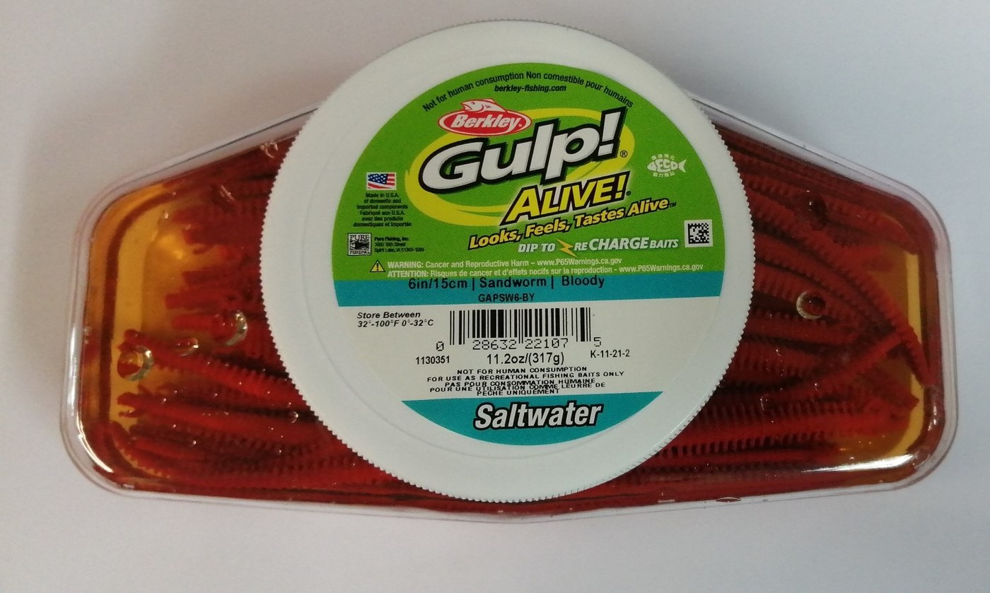 Berkley Gulp! Alive Sandworm 6"