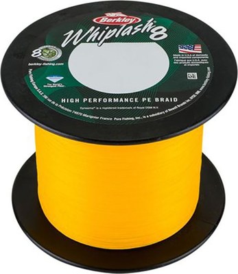 Berkley Whiplash 8 2000m 0.25mm 87.3lb Yellow