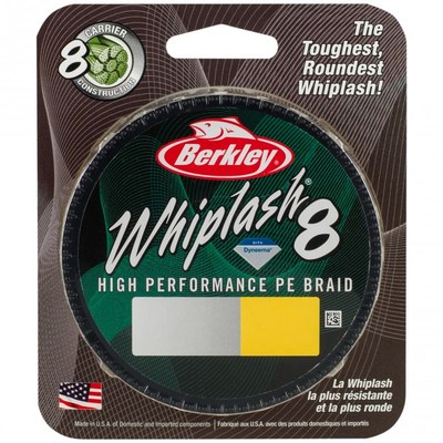 Berkley Whiplash 8 Braid 300m Yellow