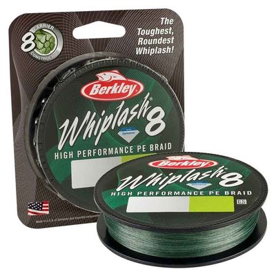 Berkley Whiplash 8 Braid 300m Moss Green