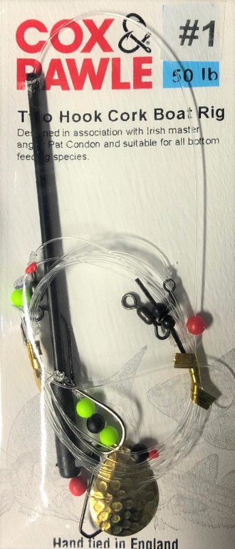 Cox & Rawle Two Hook Cork Boat Rig Size 1