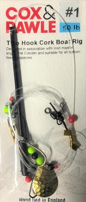 Cox & Rawle Two Hook Cork Boat Rig Size 1