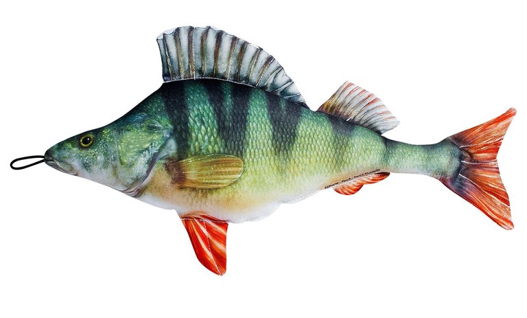 Fladen Cuddly Fish Cushion Perch