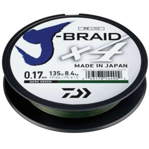 Daiwa J-Braid X4 Edition Dark Green