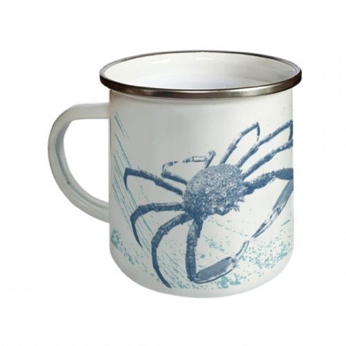 Enamel Mug Fish Design Spidercrab