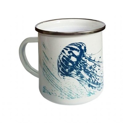 Enamel Mug Fish Design