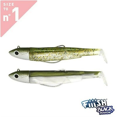 Fiiish Black Minnow No1 Double Combo Offshore 6g