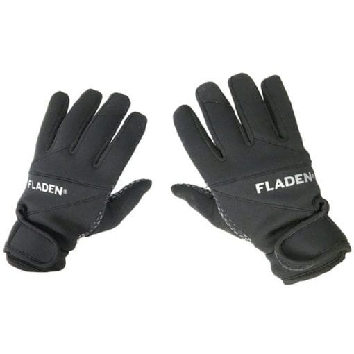 Fladen 2.5mm Black Neoprene Extra Grip Gloves Large