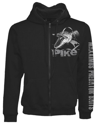 Fladen Maxximus Angry Skeleton Pike Zip Hoody 