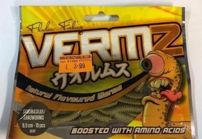 Fladen Vermz Worms Sandworms 9.5cm