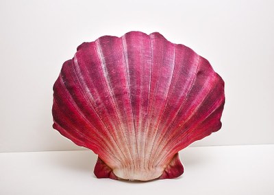 Gaby Scallop Pink Red 45cm 