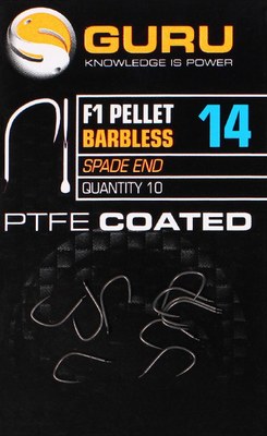 Guru F1 Pellet Hook Barbless