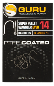 Guru Super Pellet Waggler Eyed Barbless Hooks