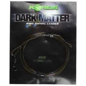 Korda Dark Matter Ring Swivel Leader Weed
