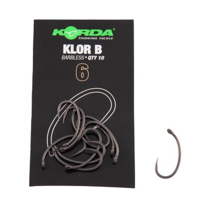 Korda Klor Barbless Hooks