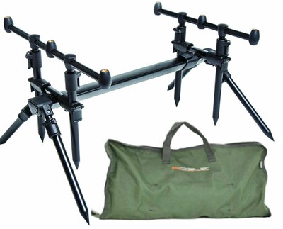 Leeda Rogue 3 in 1 Rod Pod + Carry Case