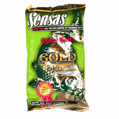 Sensas Crazy Bait 1kg Gold