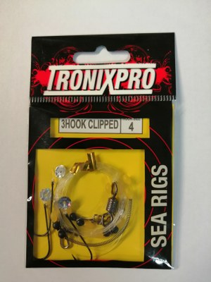 Tronixpro Hook Clipped Sea Rigs 