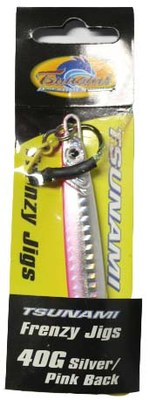 Tsunami Ultra Light Frenzy Jigs Pink Black