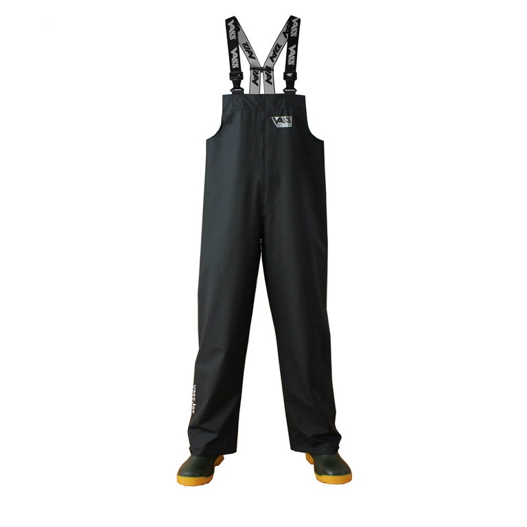 Vass Lightweight Vas Tex 175 Charcoal Bib and Brace