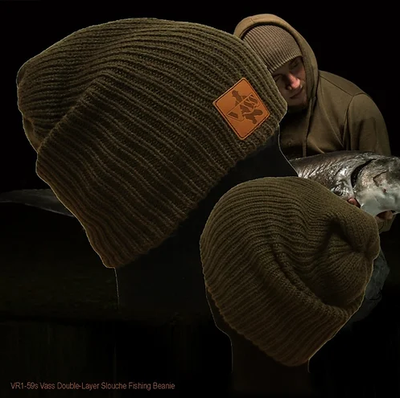 Vass Double-Layer Slouche Fishing Beanie
