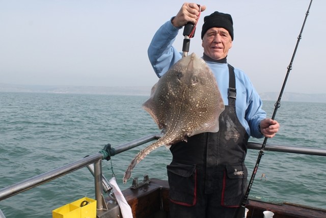 David Bennett 8lb 15oz Thornback Ray on Atlanta